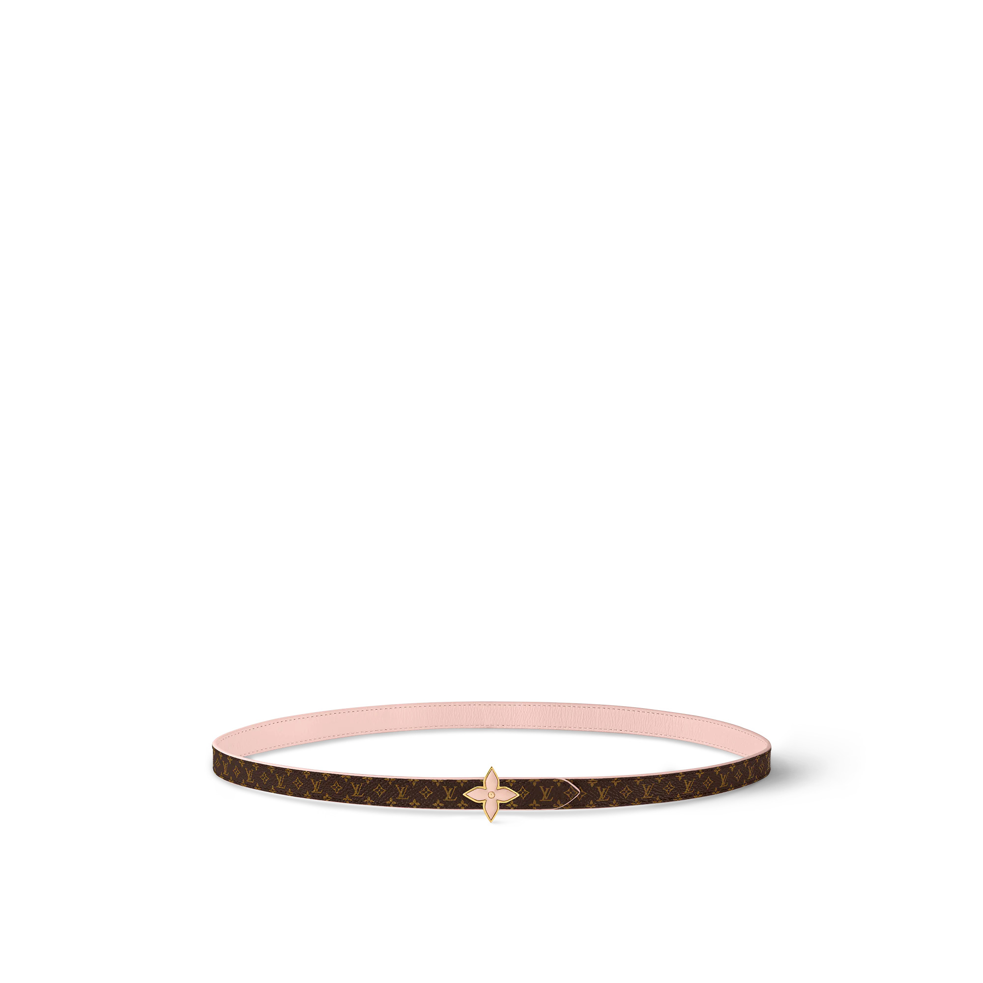 LV Mini Flowergram15mm Reversible Belt - 3