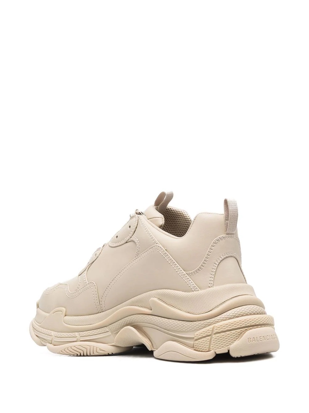 Triple S faux-leather sneakers - 3