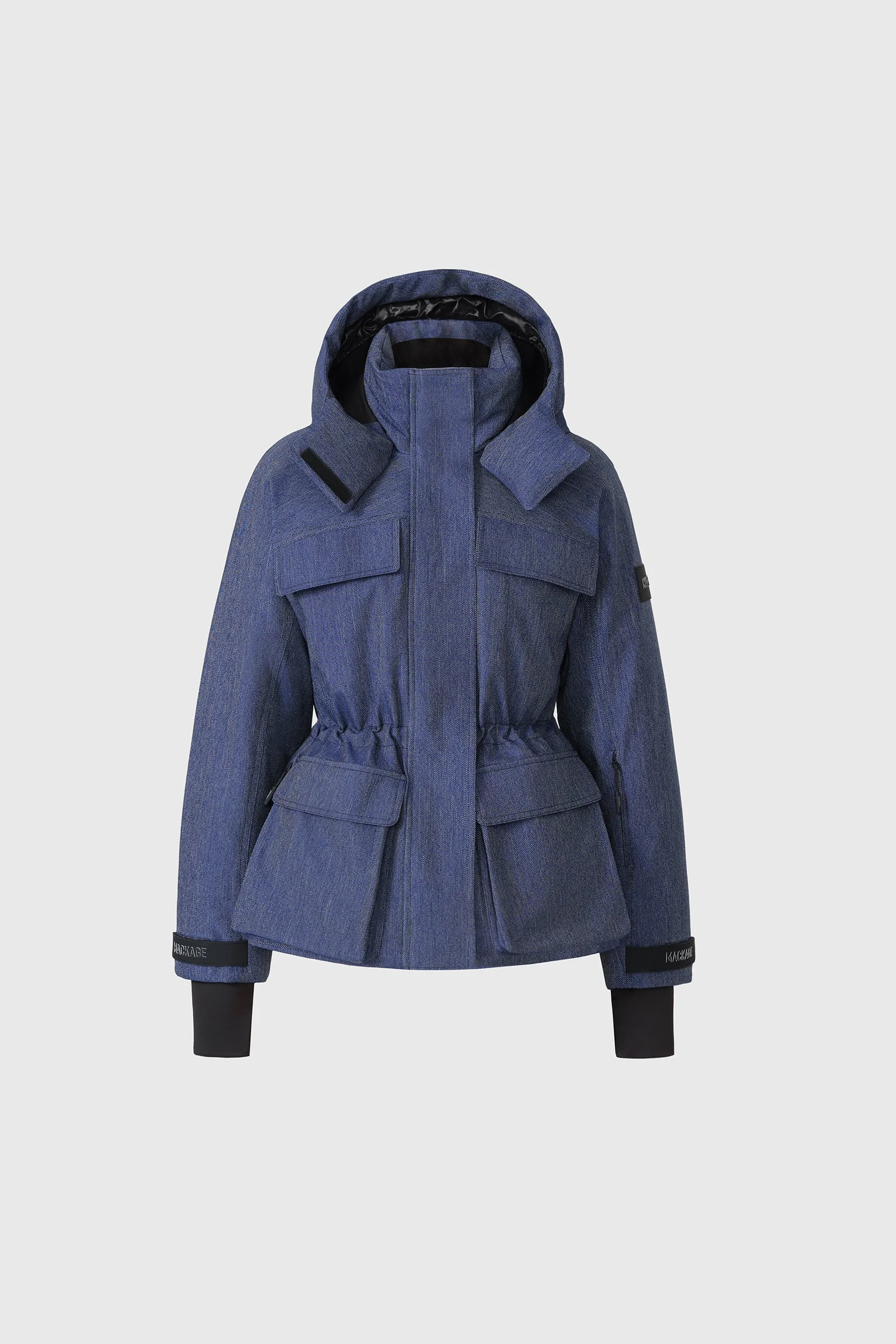 ICLYN-DNM denim down jacket - 1