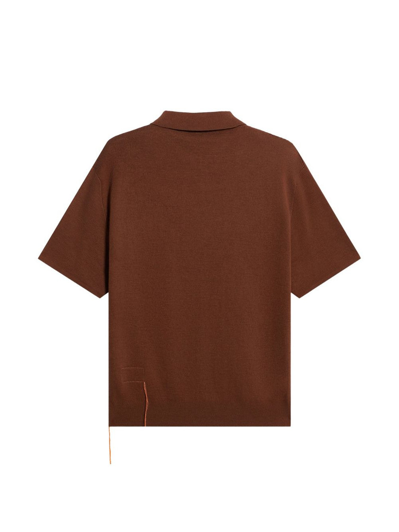 FORTELA half-zip pocket polo shirt outlook