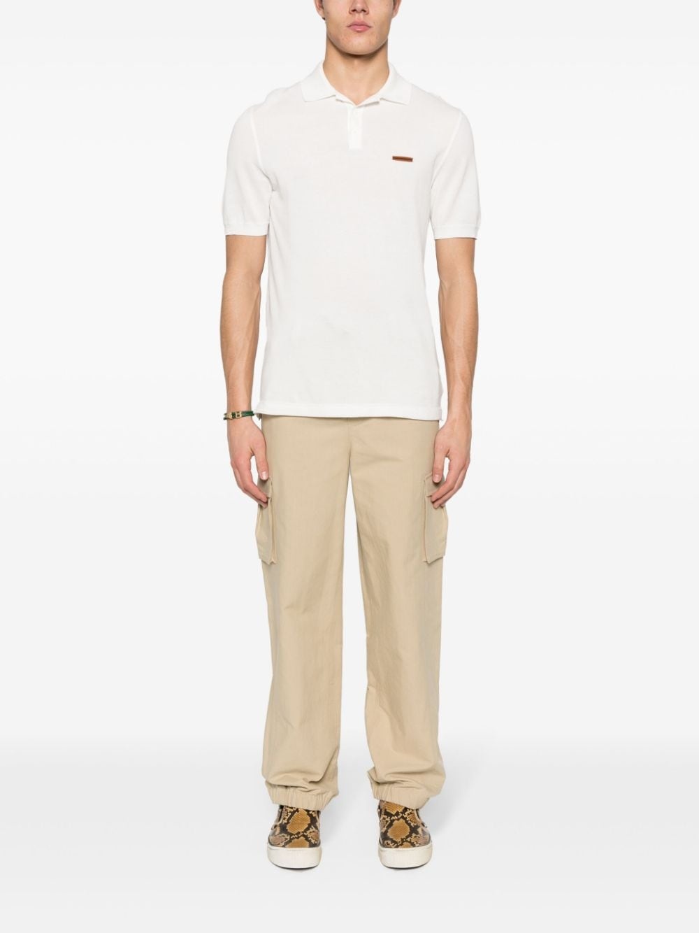 piquÃ© cotton polo shirt - 2