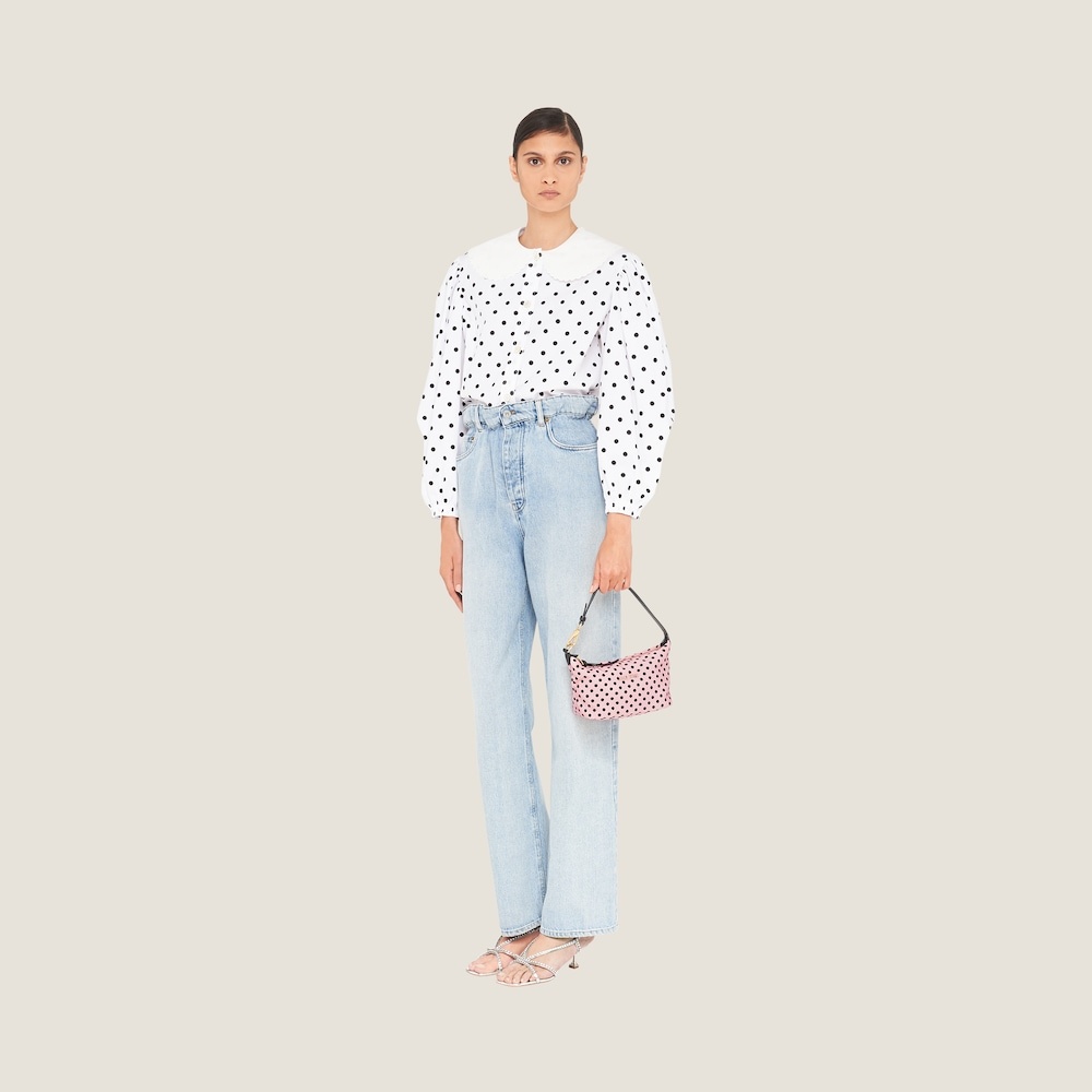 Miu Spirit printed faille mini-bag - 4