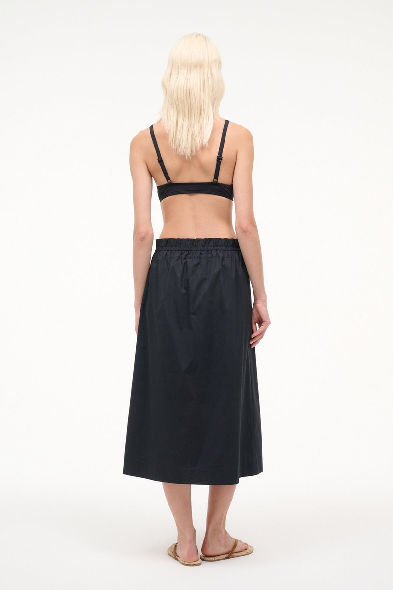 STAUD STAUD SHORE SKIRT BLACK outlook