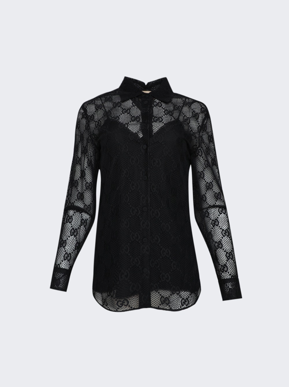 Sheer Shirt Black - 1