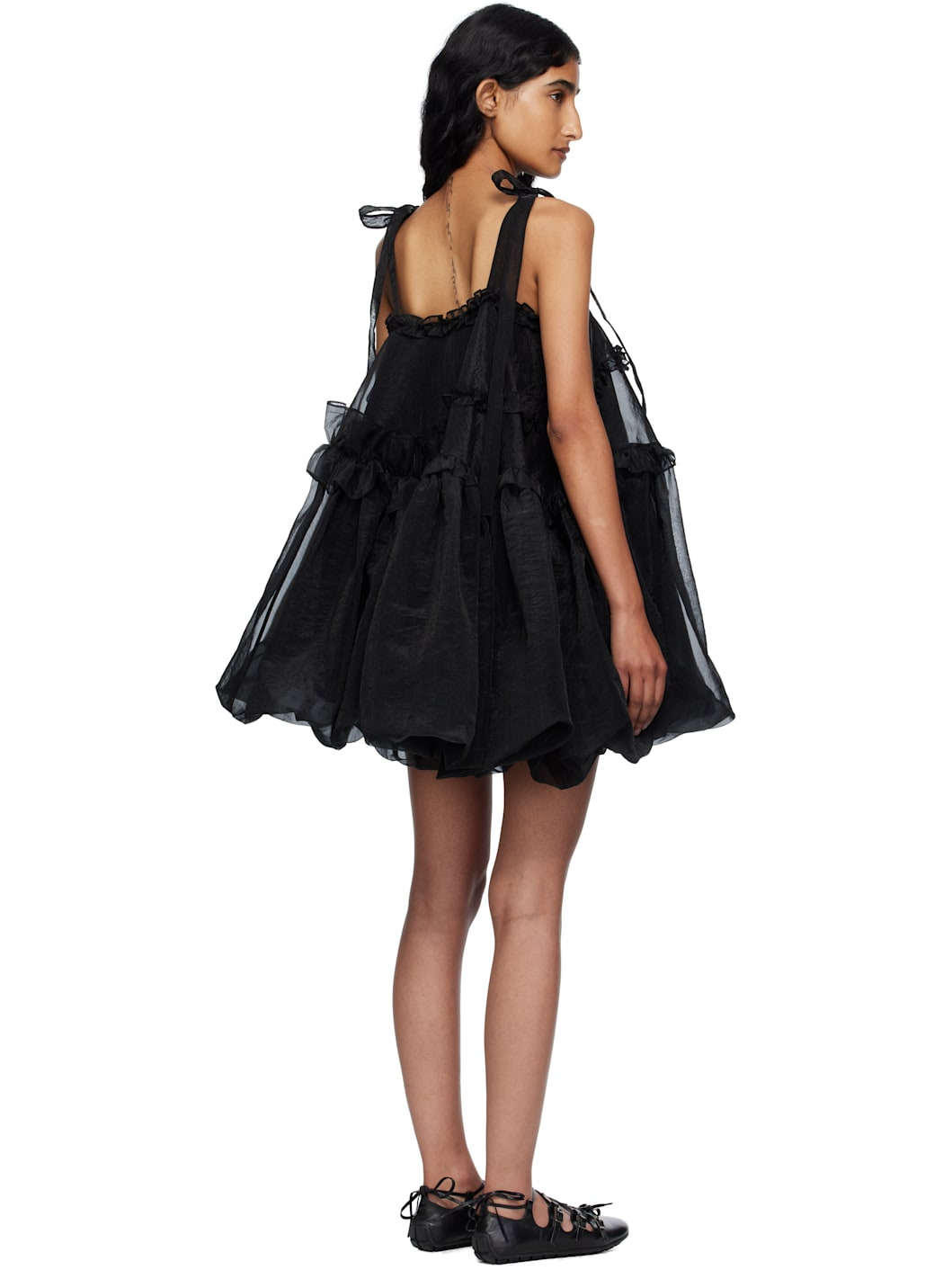 Black Cristina Minidress - 3