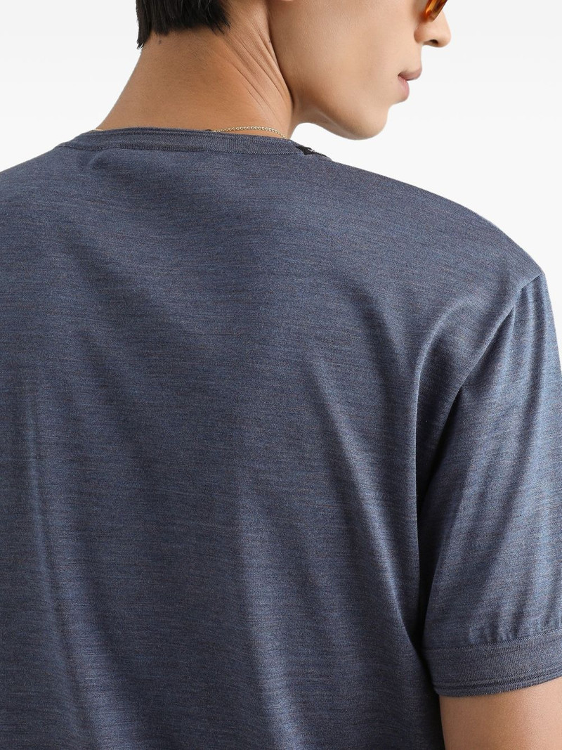 crew-neck short-sleeve T-shirt 4