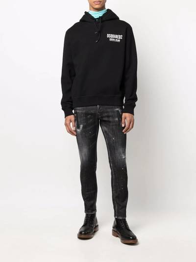 DSQUARED2 distressed-effect skinny jeans outlook