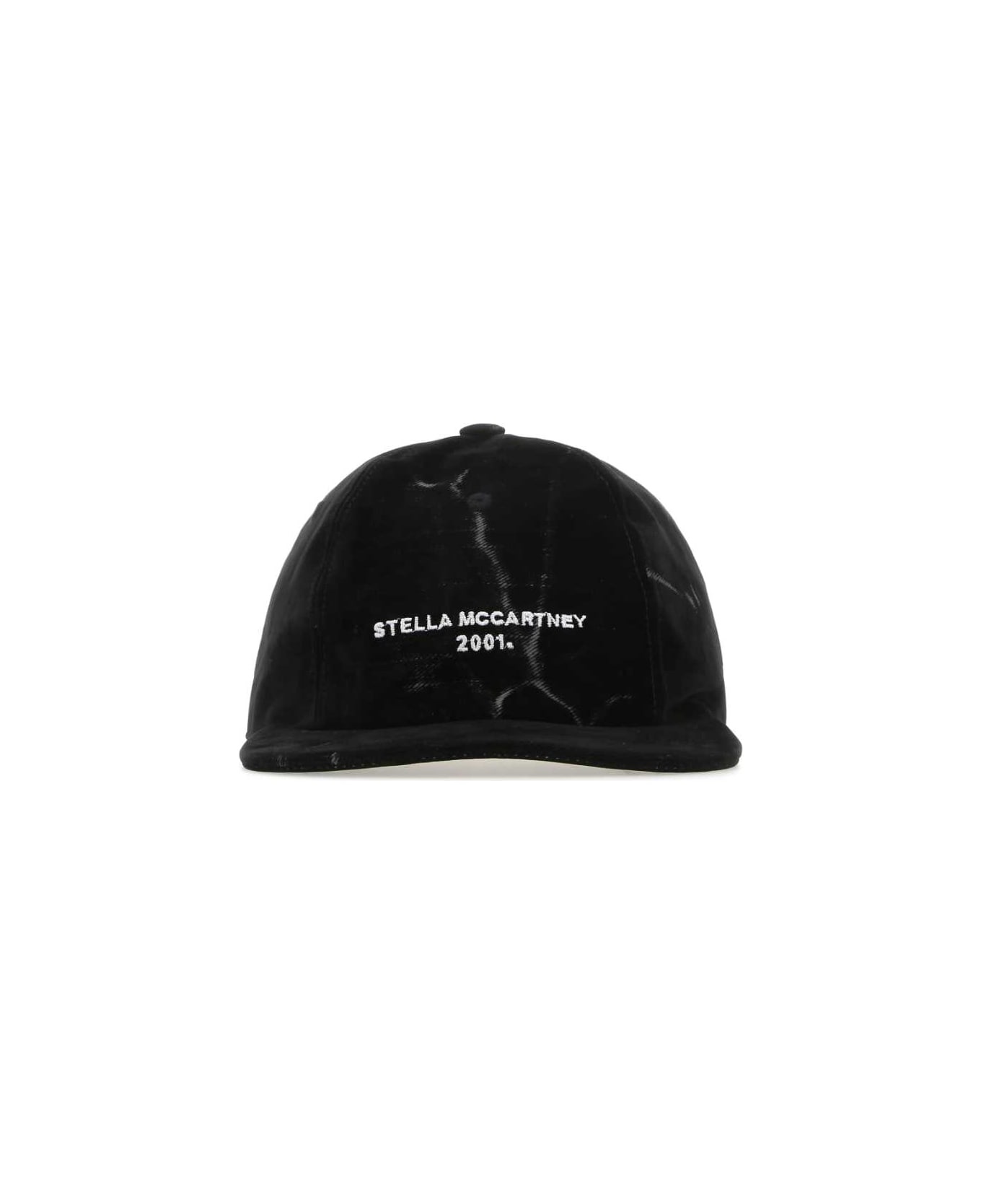 Black Velvet Baseball Cap - 1