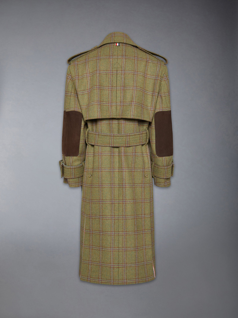 HUNTING TWEED OVERSIZED TRENCH 9