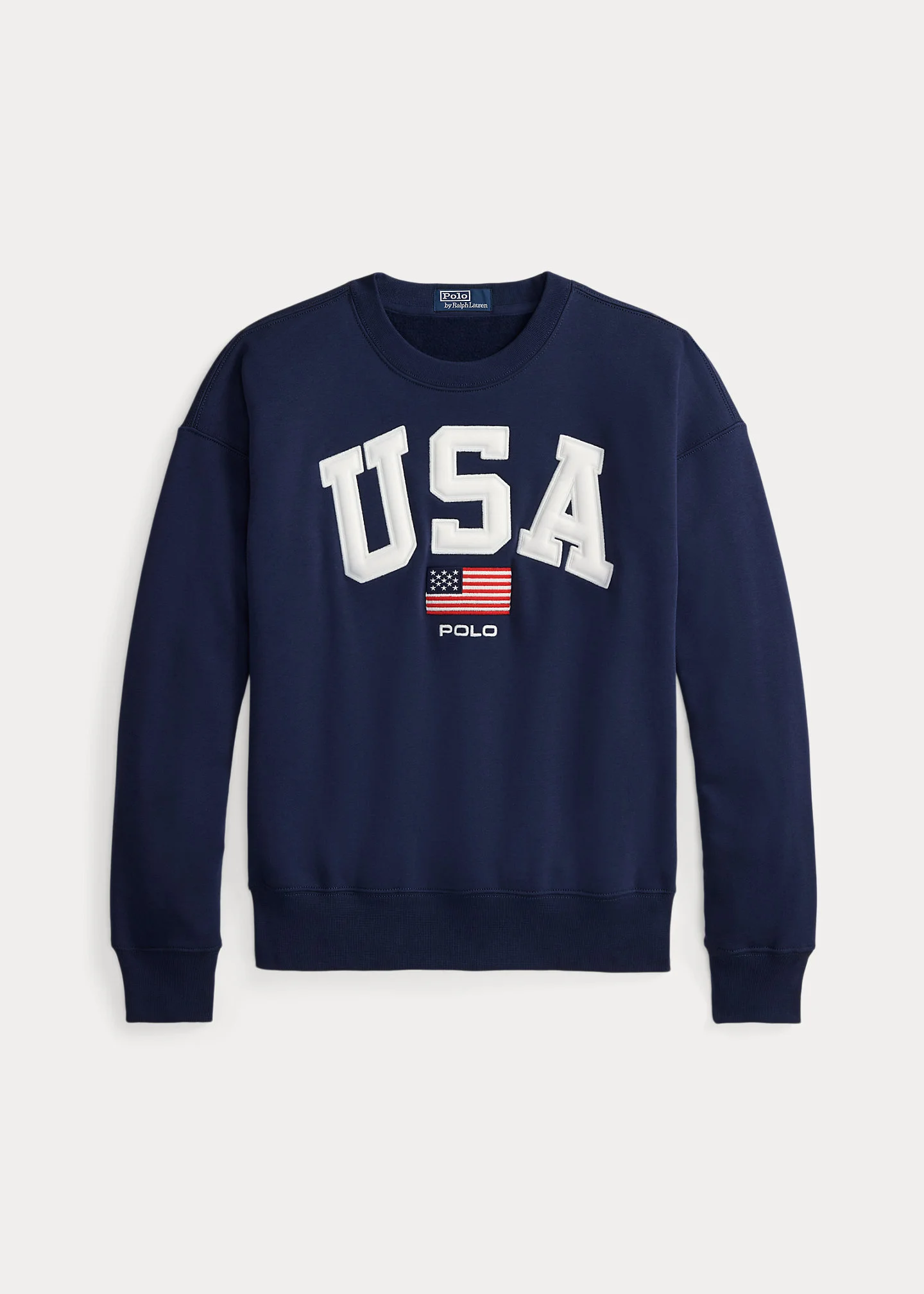 Vintage Fit Flag Fleece Sweatshirt - 1