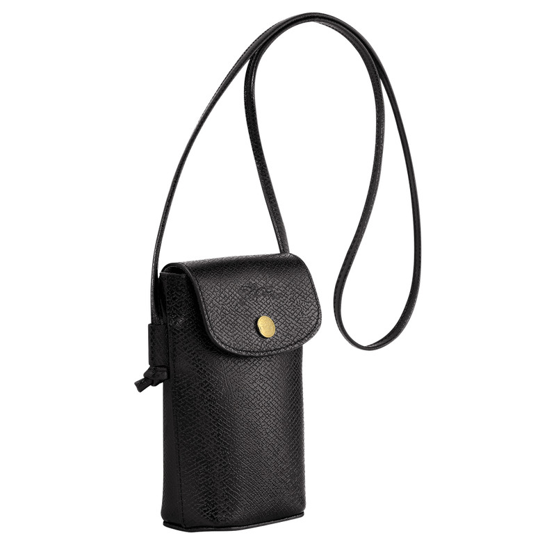 Épure Phone case with leather lace Black - Leather 3