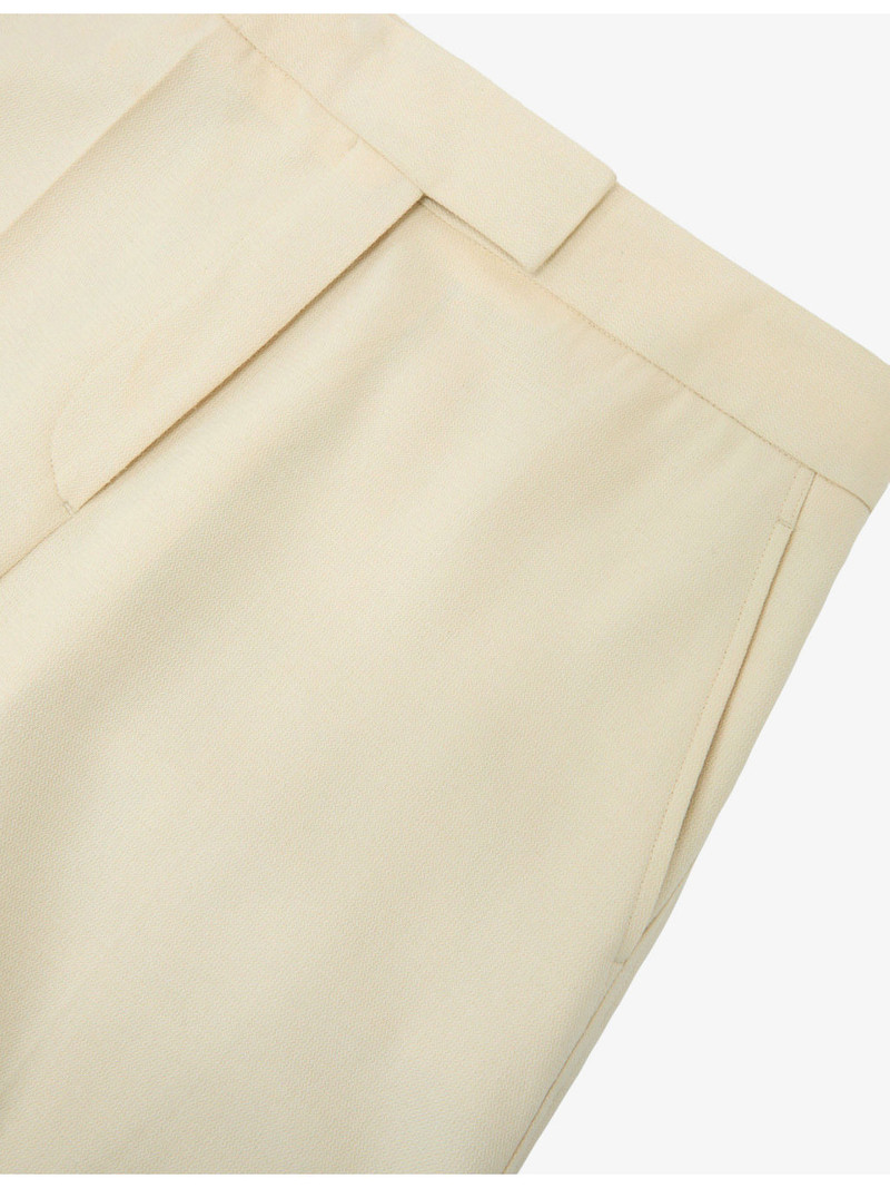 Anya Wide-Leg Silk and Wool Trousers 5