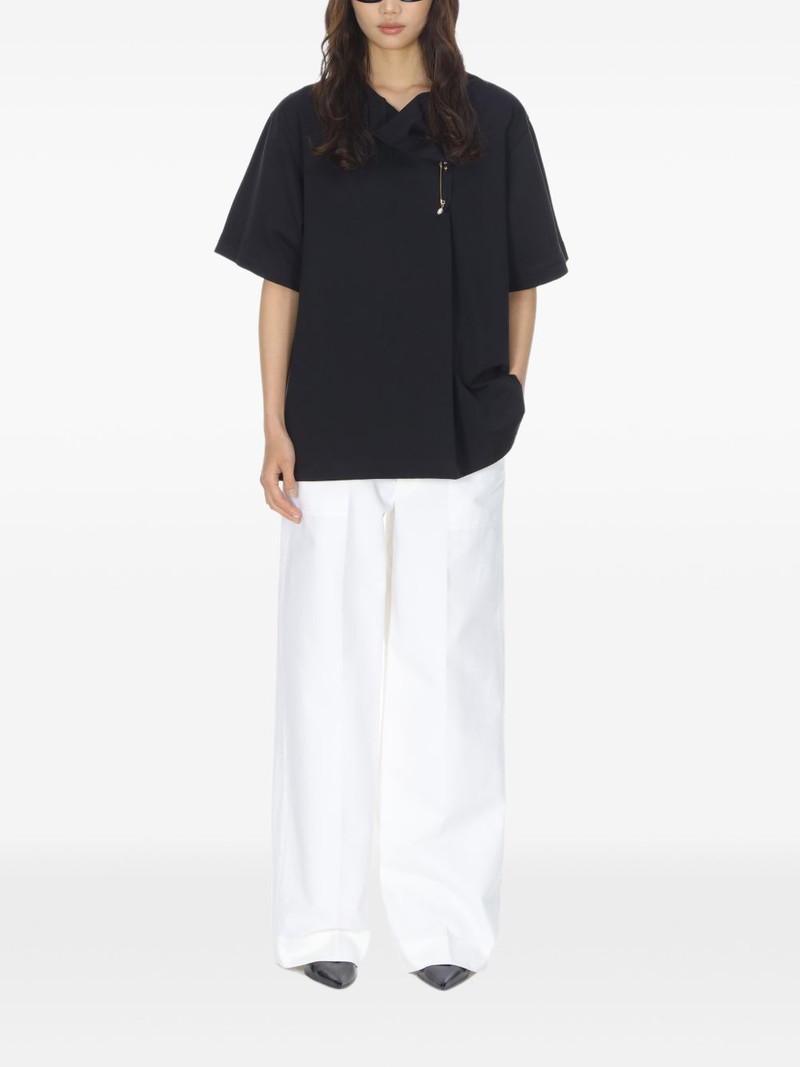 Carven wide straight-leg trousers outlook