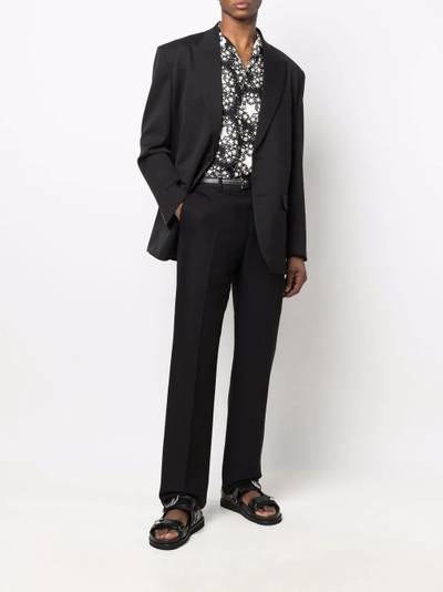 Valentino single-breasted blazer outlook