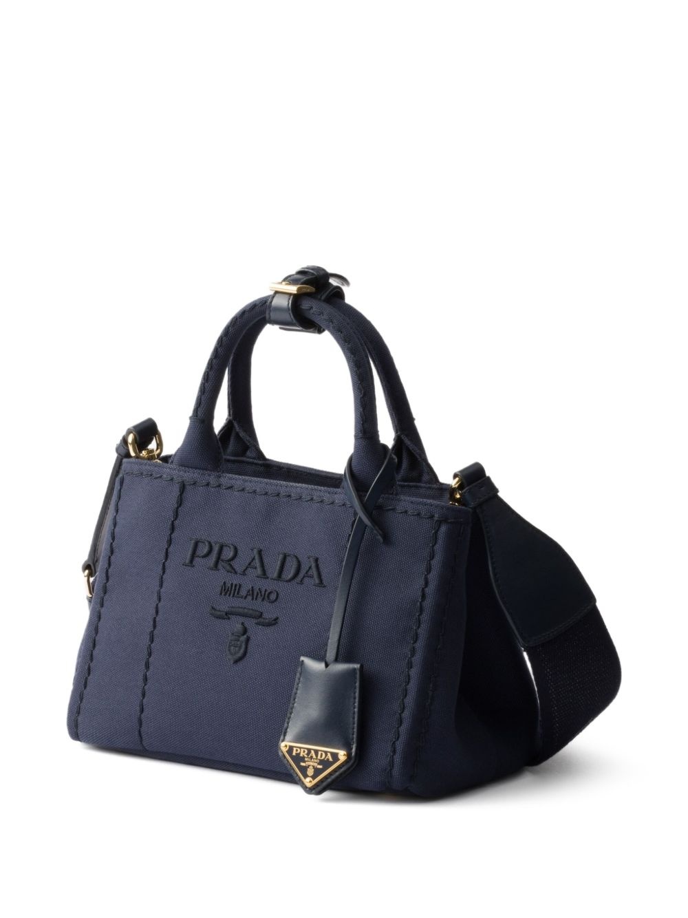 mini canvas tote bag - 3