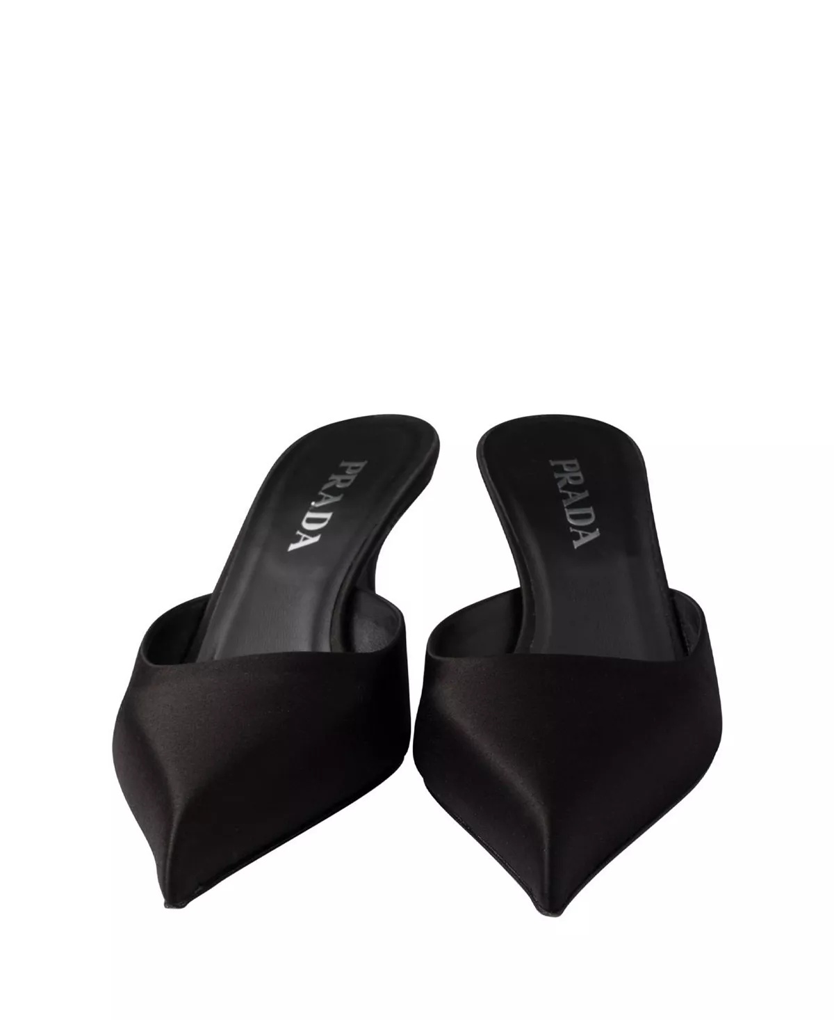 Women's Satin Mules - 6