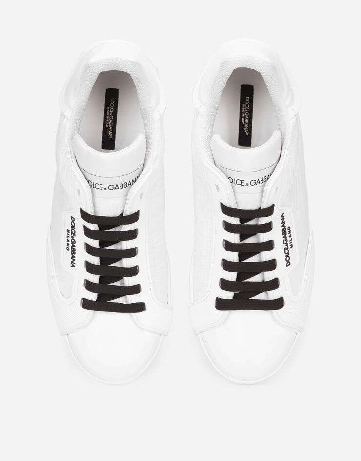 Nylon and rubber Portofino sneakers - 4