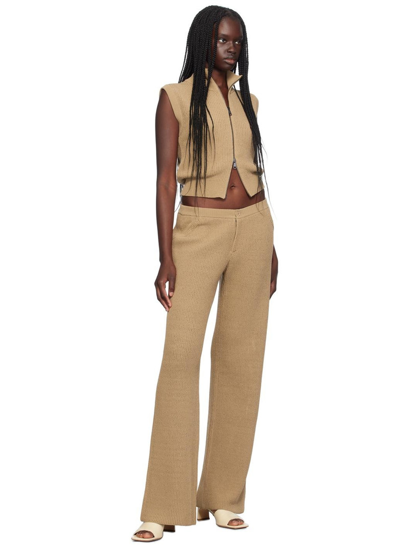 AYA MUSE Brown Aries Trousers outlook