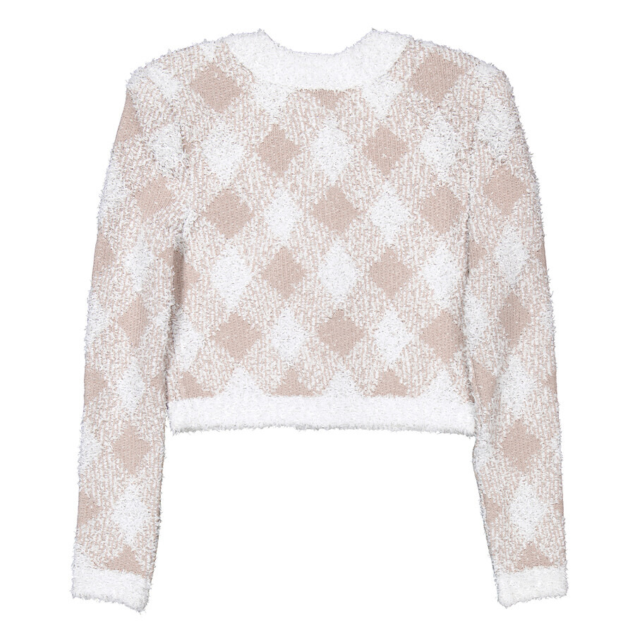 Balmain Check Pattern Tweed Jacket - 6