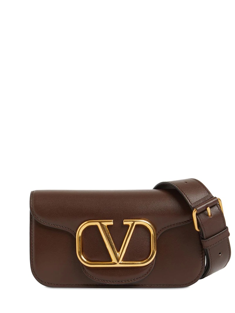MINI LOCÒ LEATHER CROSSBODY BAG - 1
