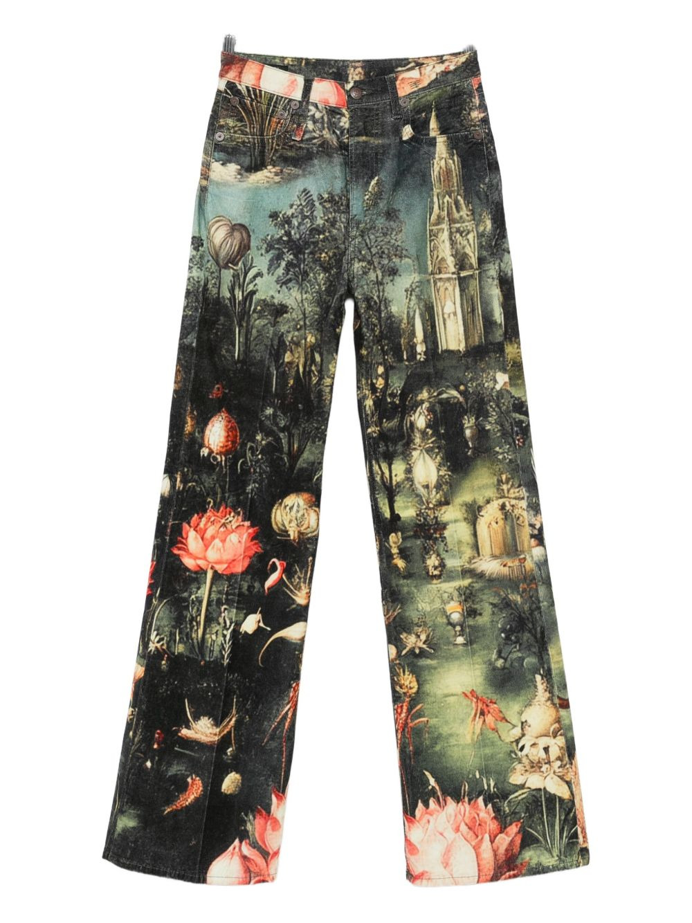 Charlotte straight-leg trousers - 1