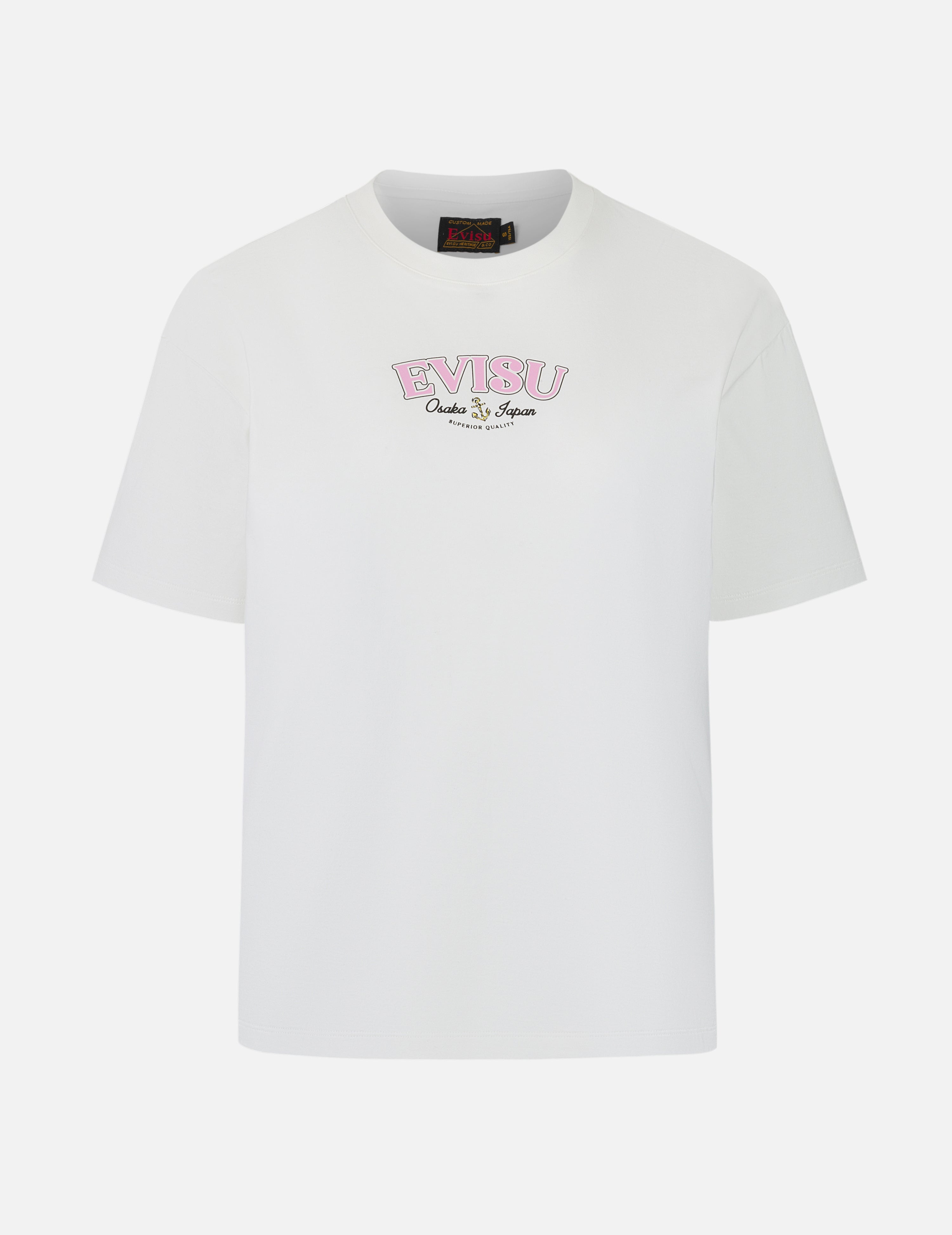 Twisted Rope and Daicock Anchor Print Oversized T-Shirt - 2