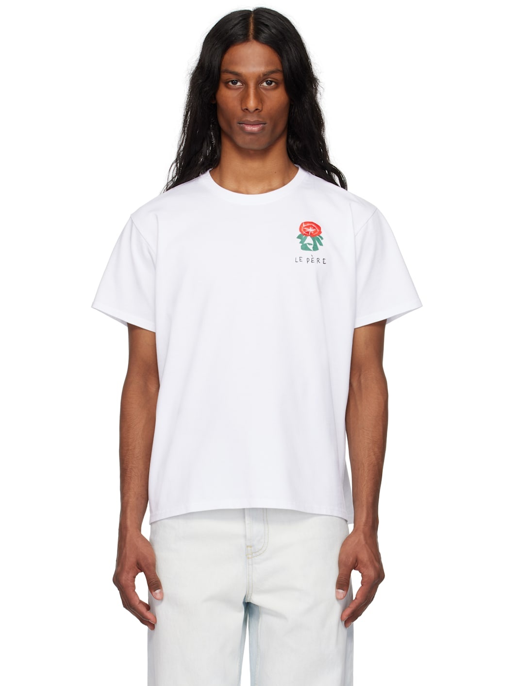 White Flower T-shirt - 1