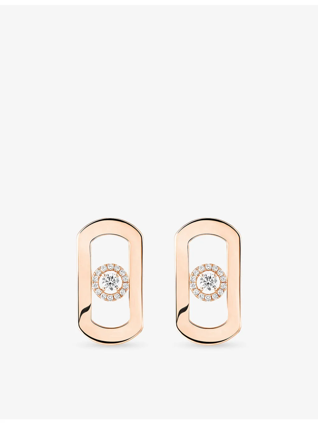 So Move 18ct gold and 0.23ct diamond earrings - 1