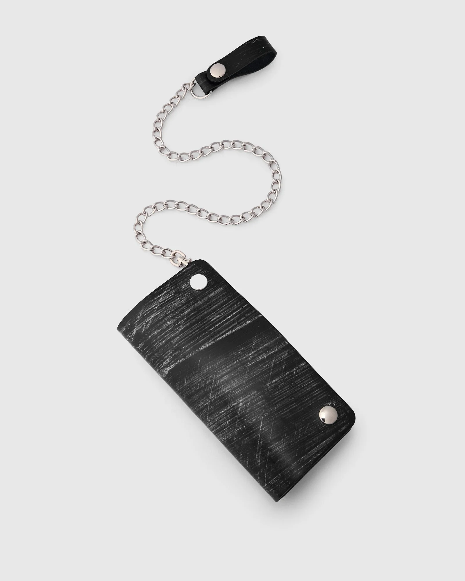 Bridle Leather Long Wallet in Black - 1