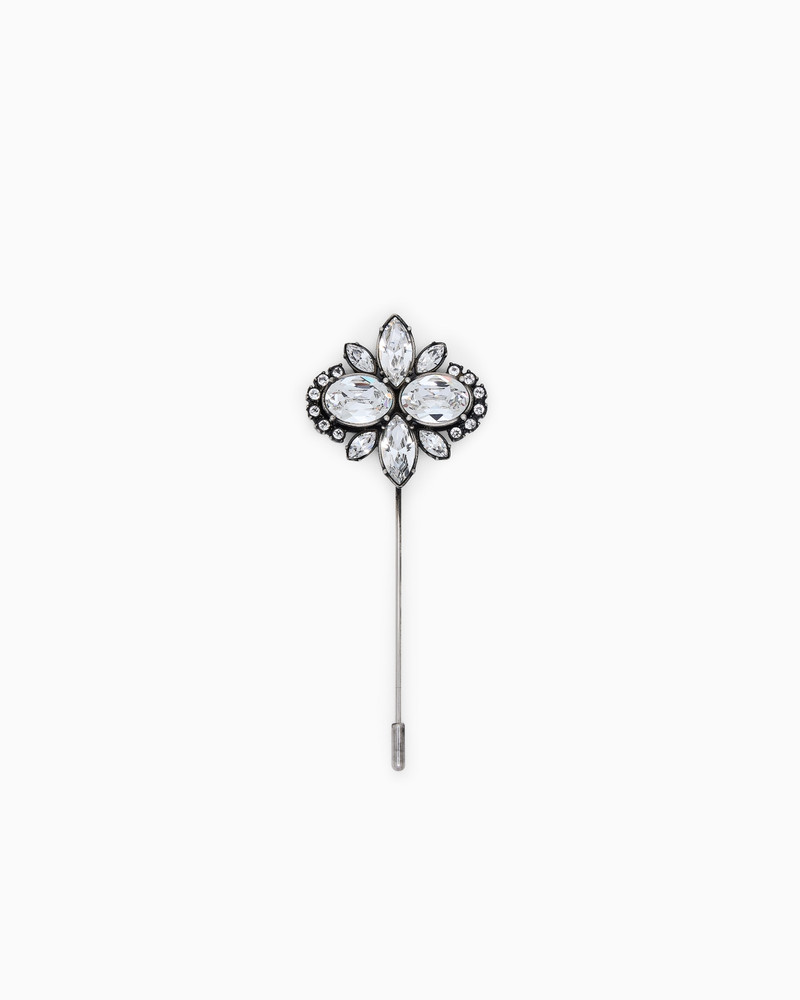 METAL PIN WITH FLORAL ELEMENT 1
