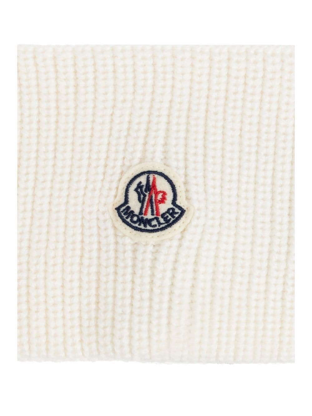 logo-patch ribbed-knit headband - 4