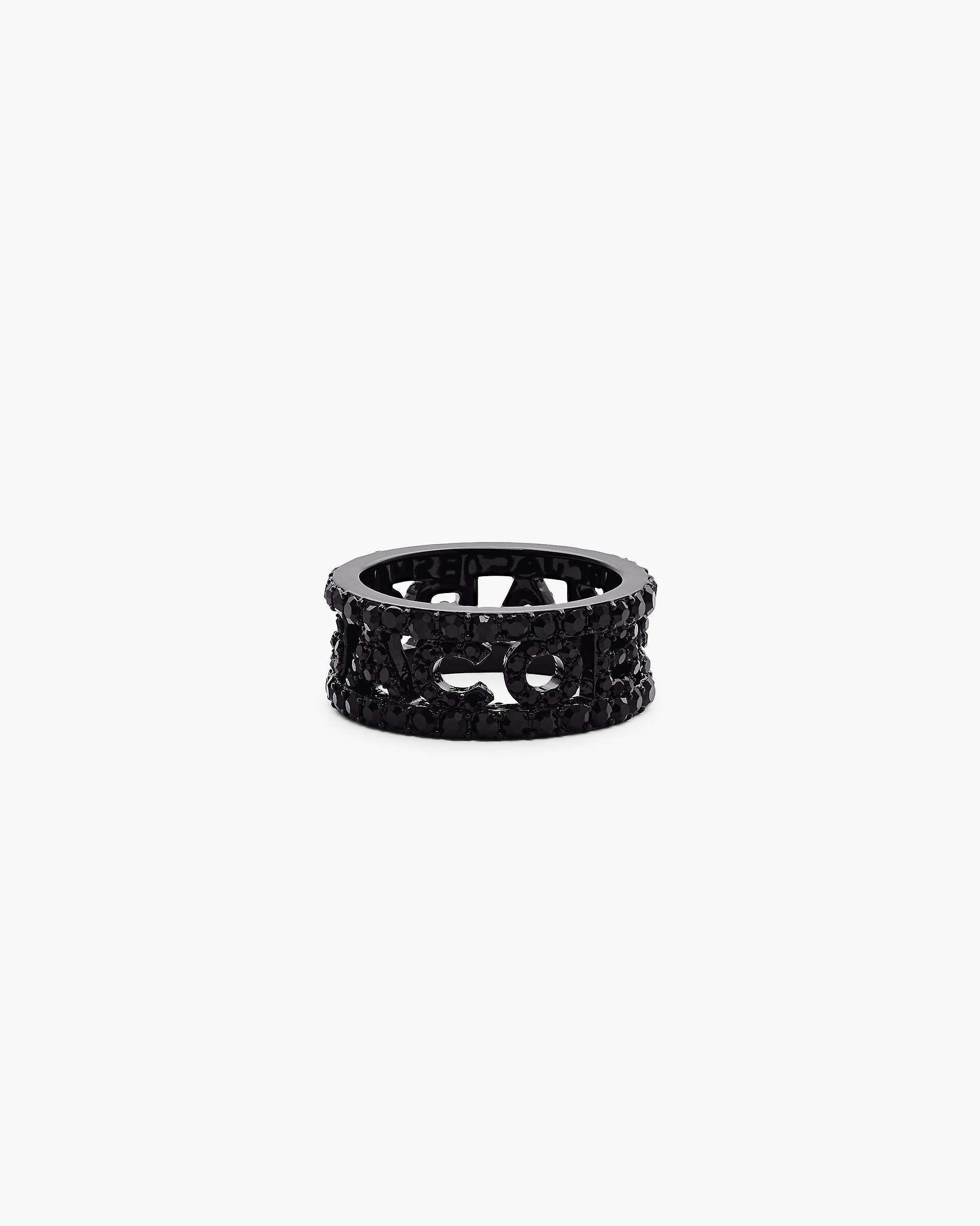THE MONOGRAM PAVE RING - 5