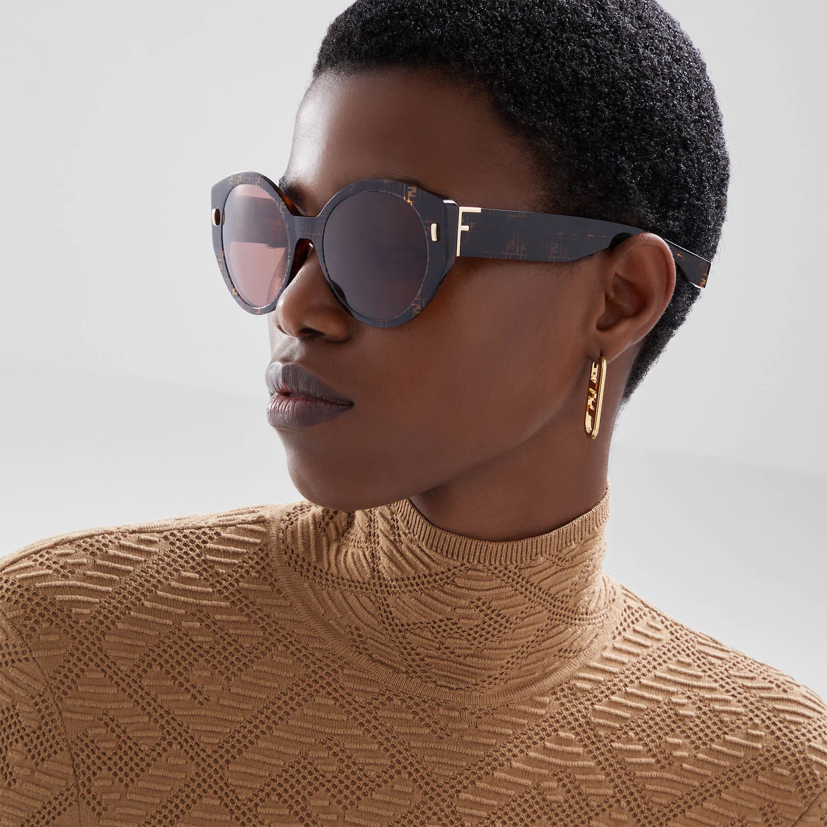 Tortoiseshell acetate sunglasses - 4