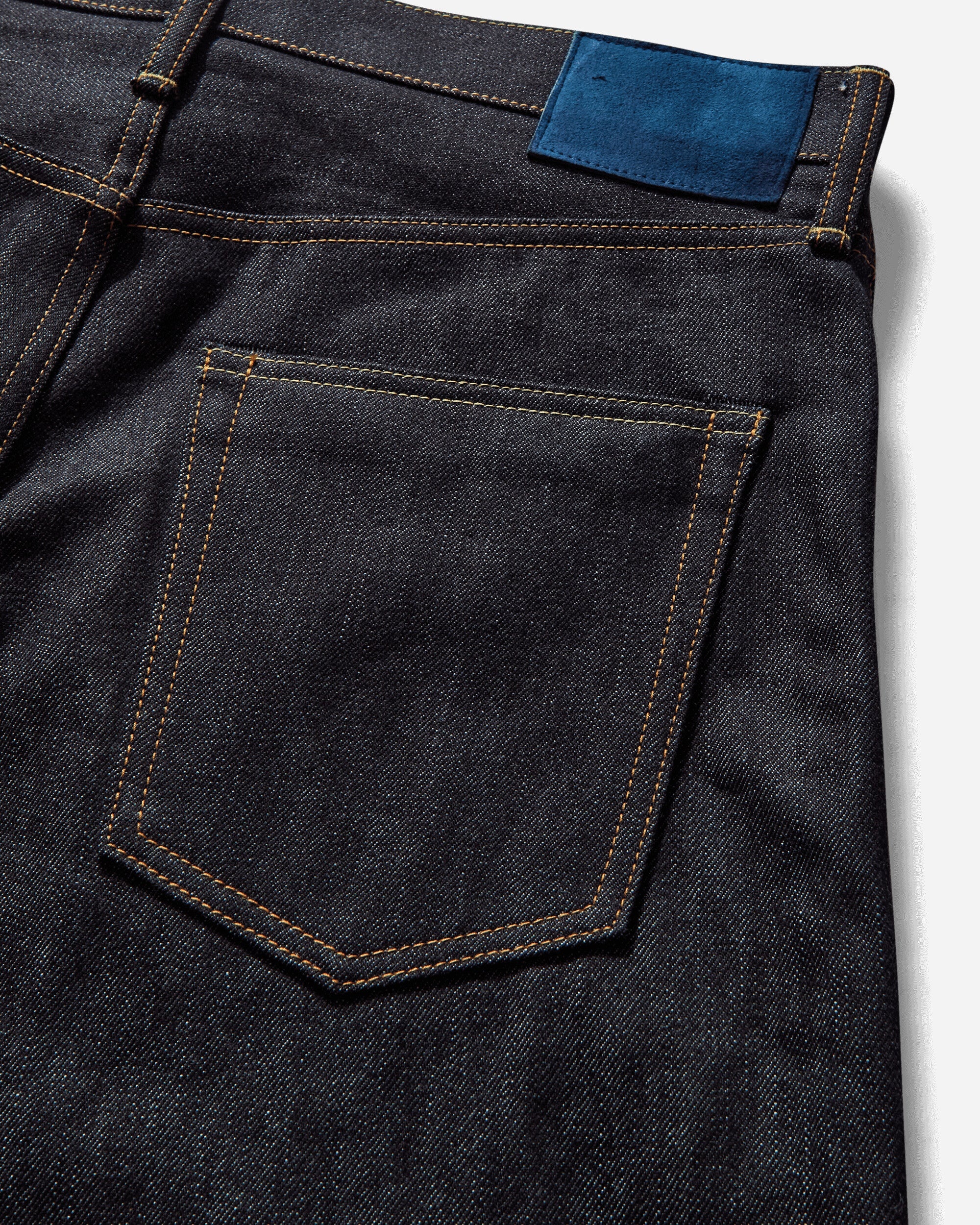 Men's Social Sculpture 05 Unwashed Jeans Indigo - 3