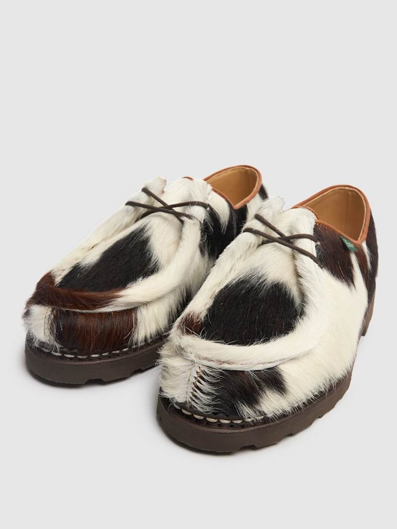 Paraboot Michael hairy lace-up shoes outlook