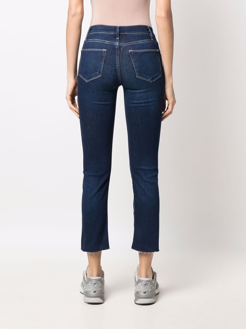 cropped skinny jeans - 4