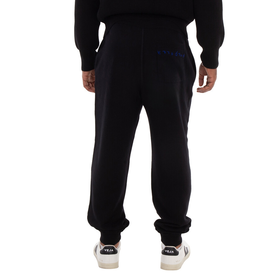 Burberry Tapered Leg Wool Track Pants - 2