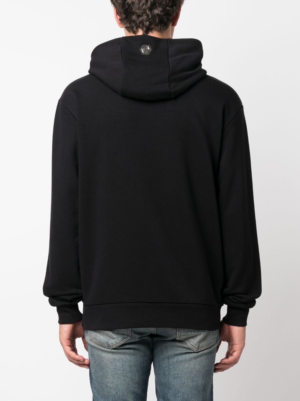 Teddy Bear rhinestone-embellished hoodie - 4