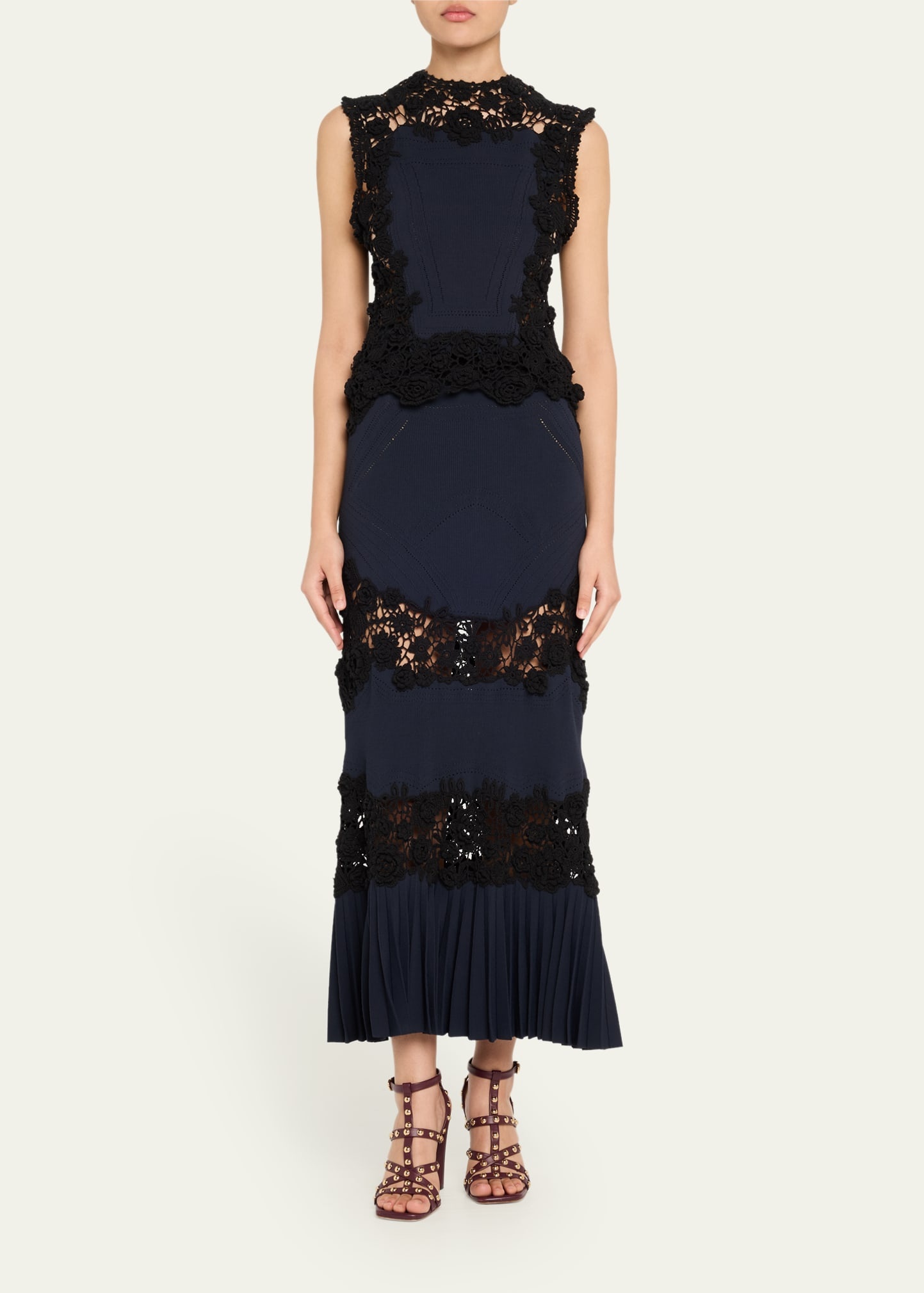 Madeline Crochet Knit Maxi Skirt - 2