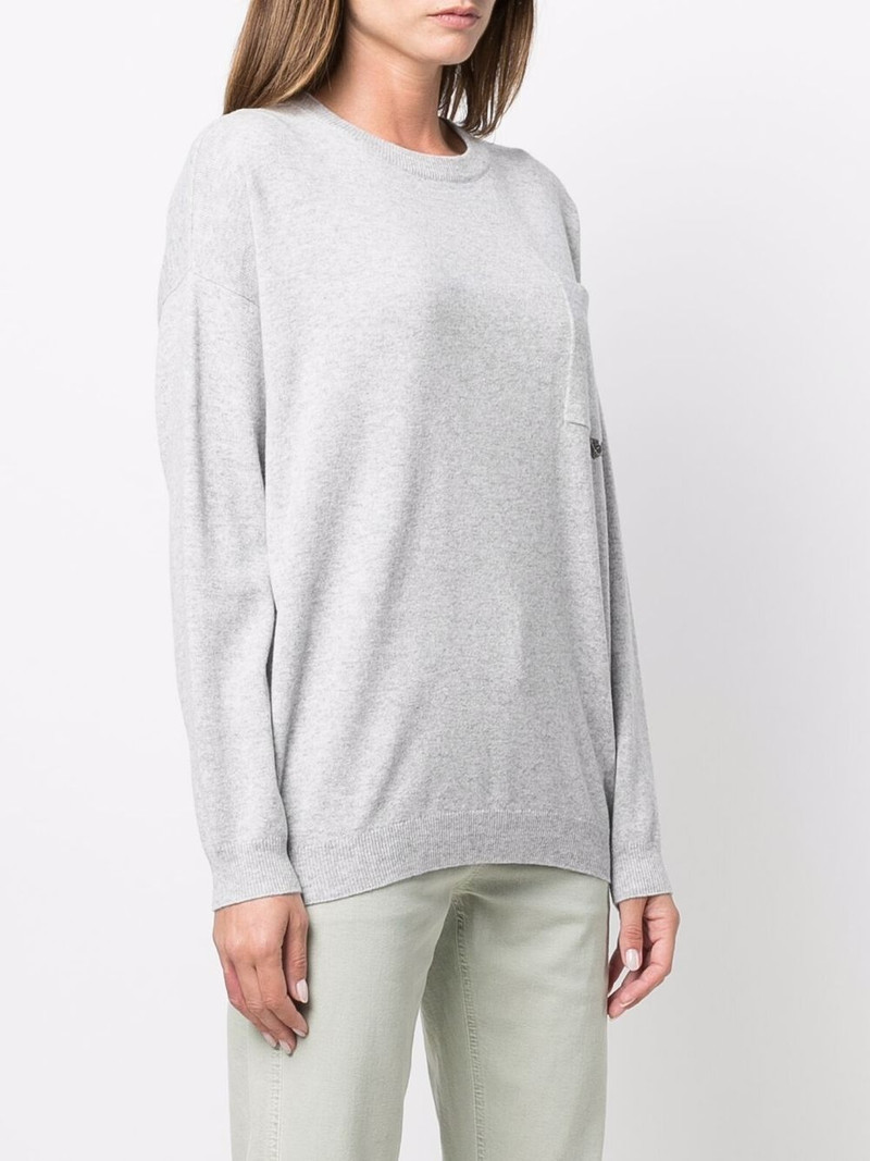 jersey-knit jumper 3