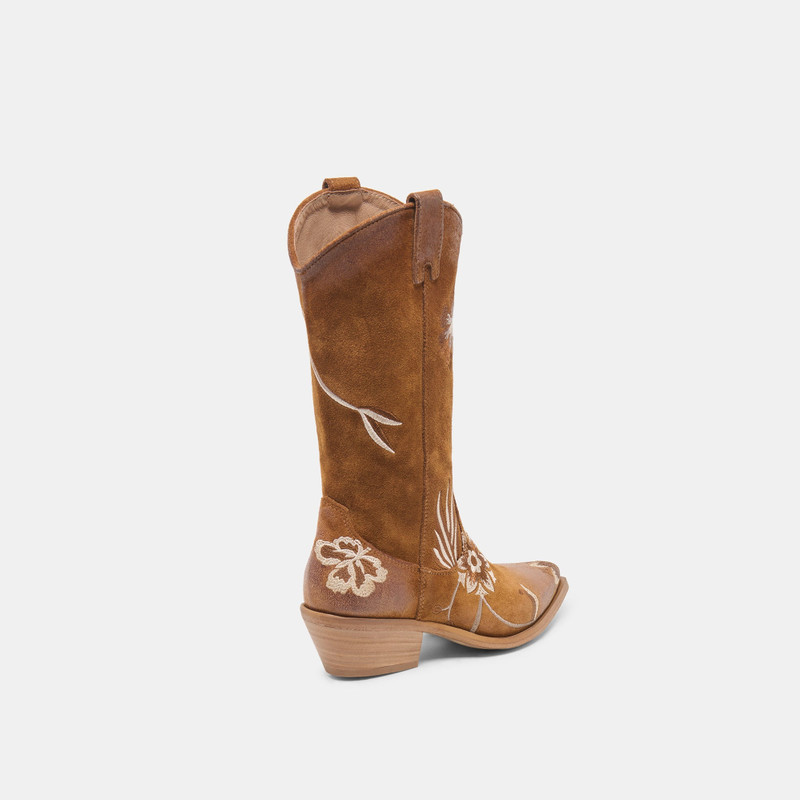 BRANDO BOOTS TAN SUEDE 3