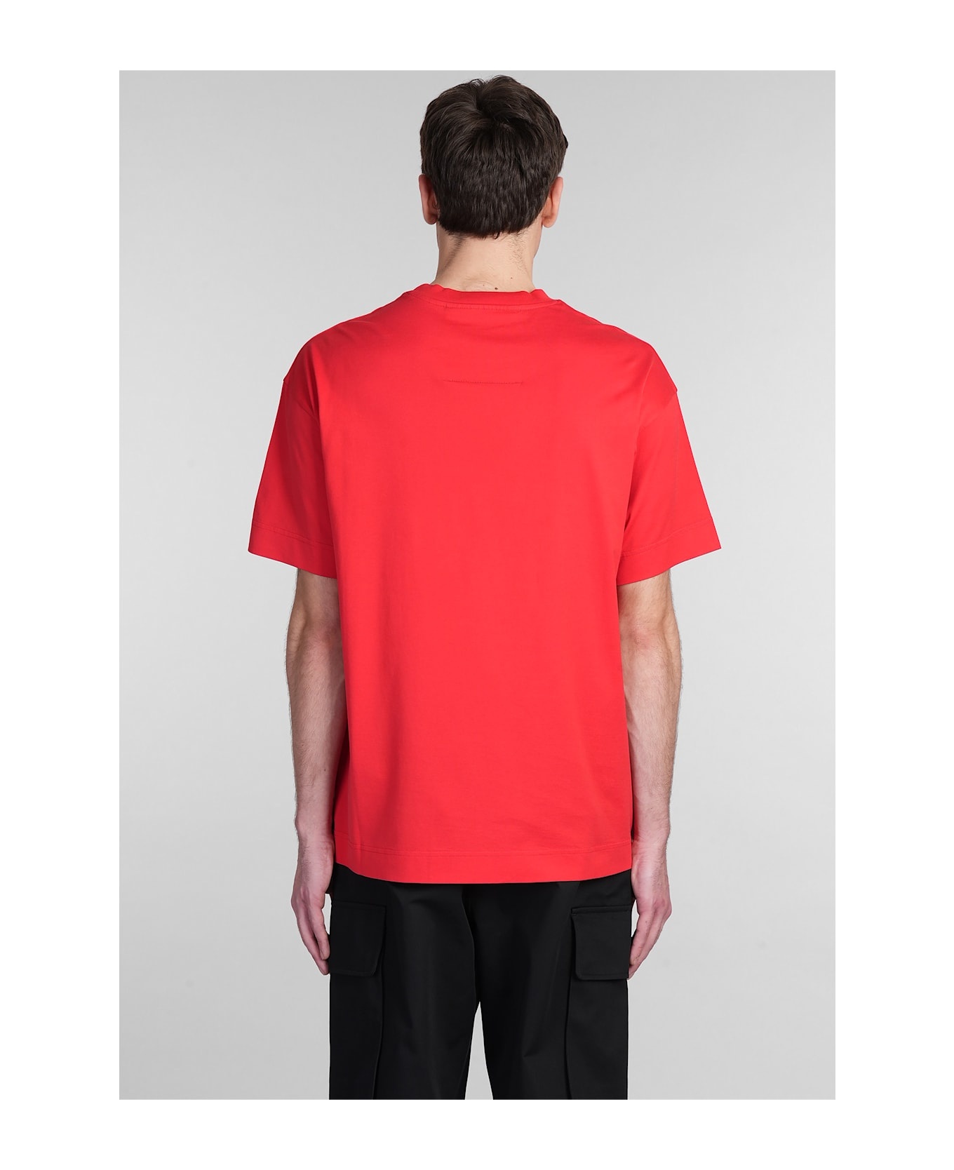 T-shirt In Red Cotton - 4
