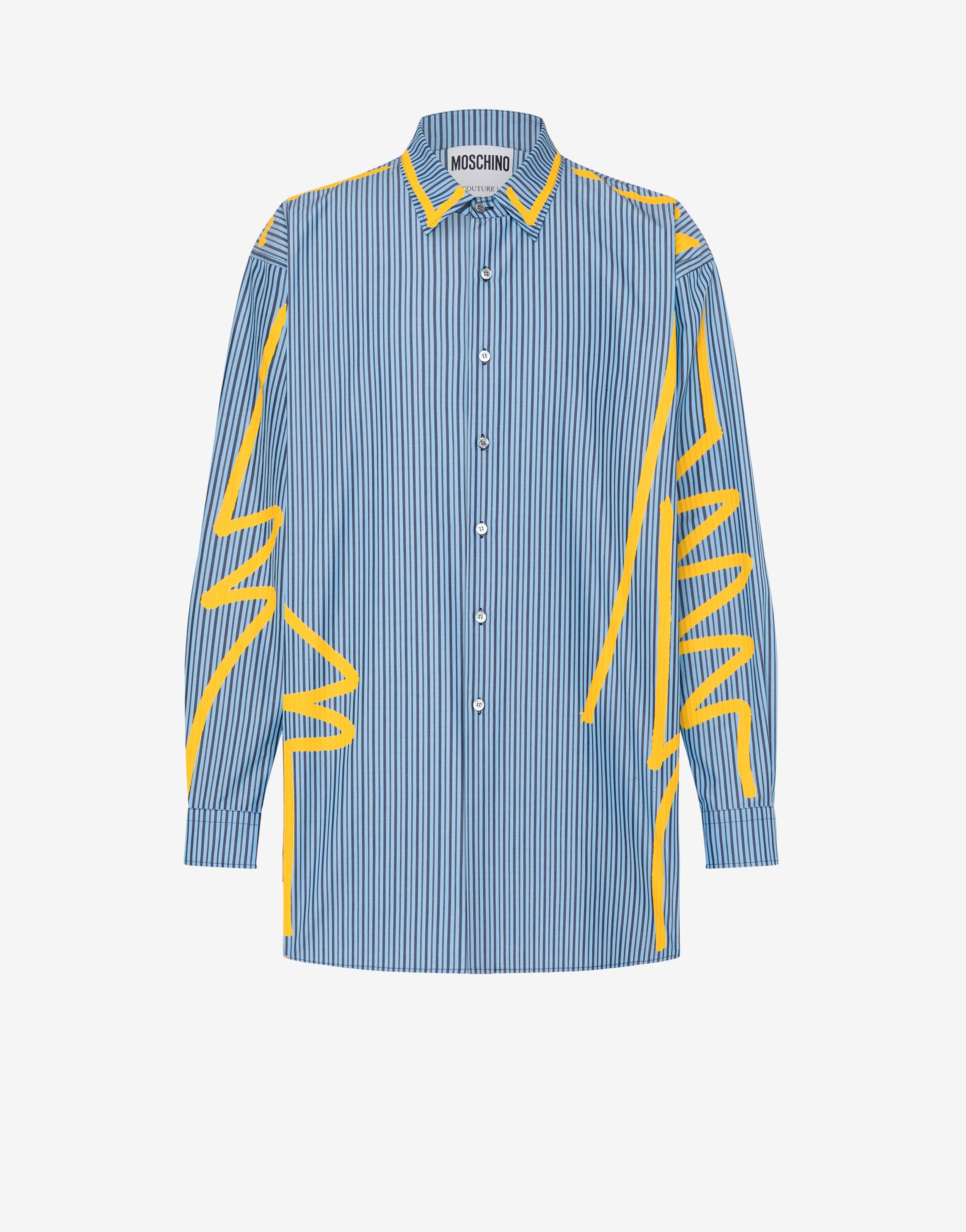 SQUIGGLES STRIPED POPLIN SHIRT - 1