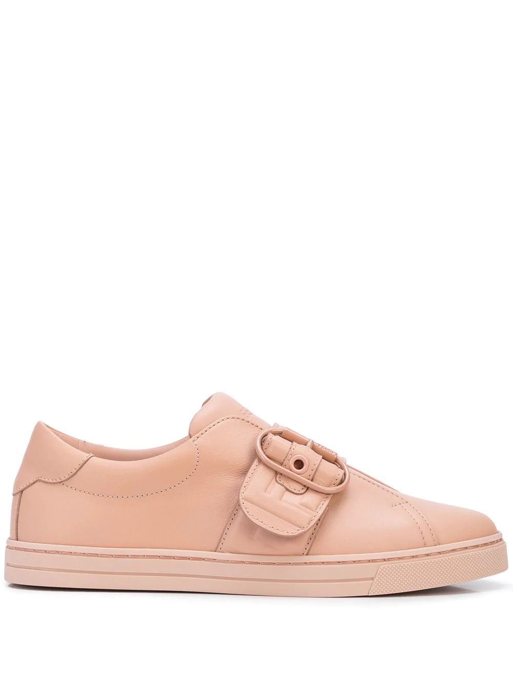 buckle-up low-top sneakers - 1