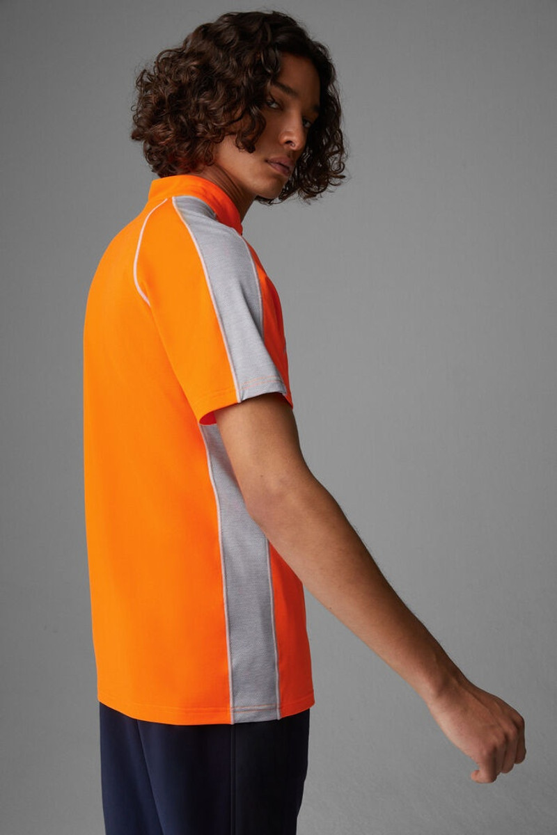Aleks Functional shirt in Orange/Gray 3