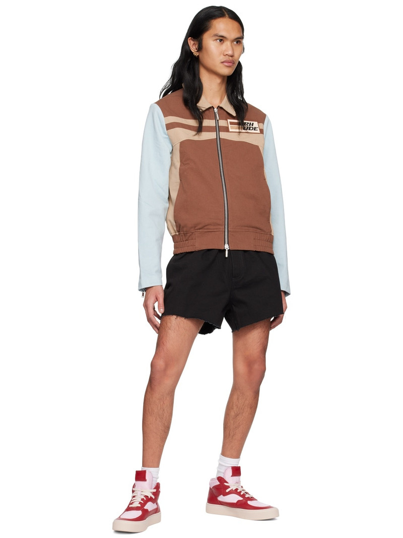 Rhude Red & White Cabriolets Sneakers outlook