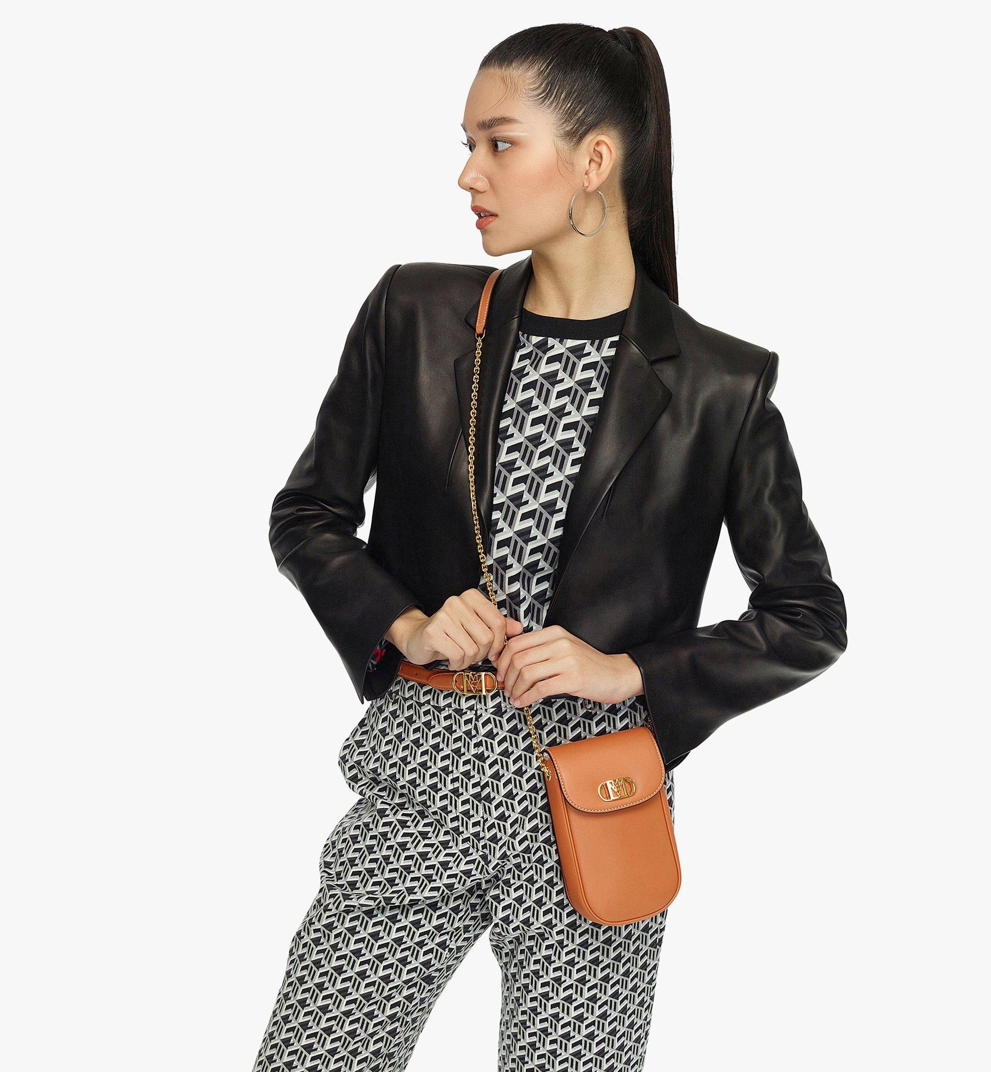 Mode Travia Crossbody Phone Case in Nappa Leather - 2