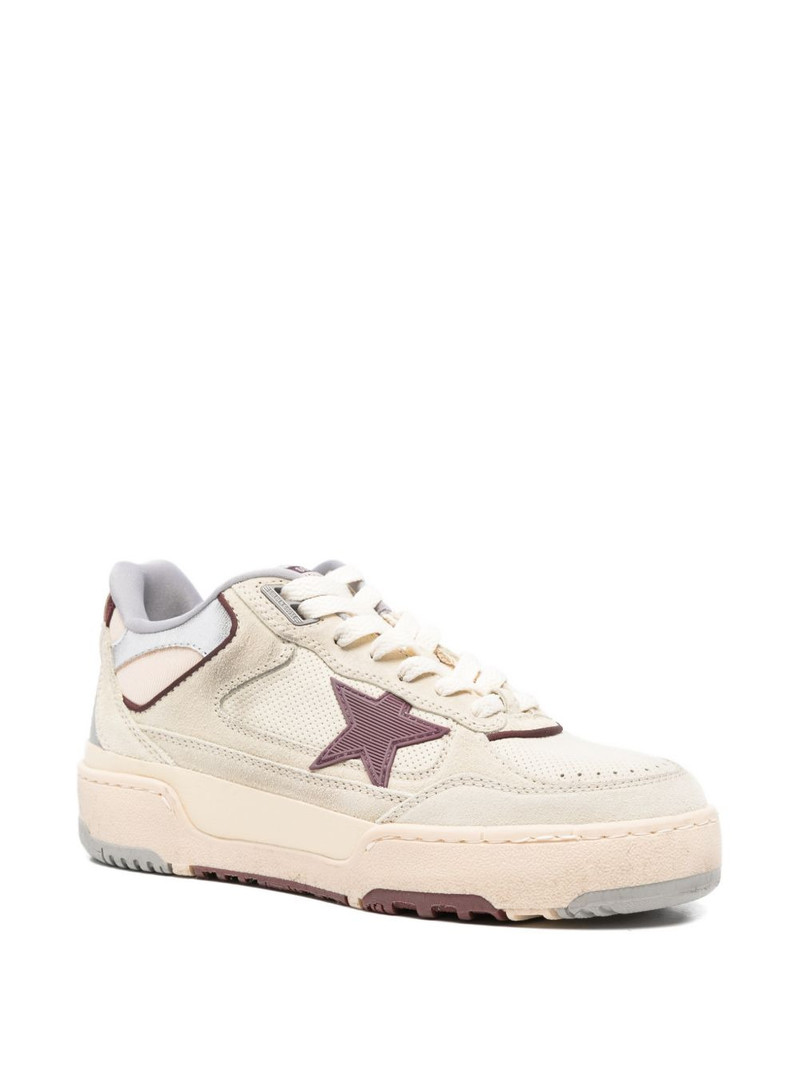 Golden Goose Forty2 star-appliqué sneakers outlook