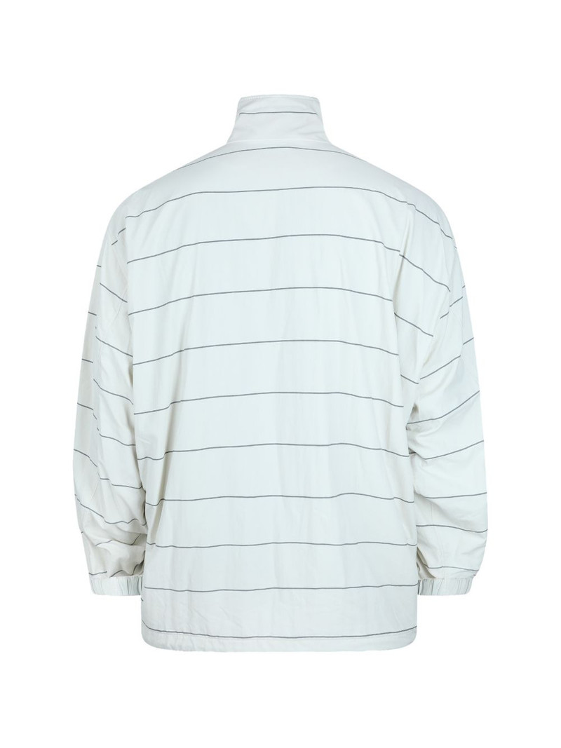 BALENCIAGA striped zip-up jacket outlook
