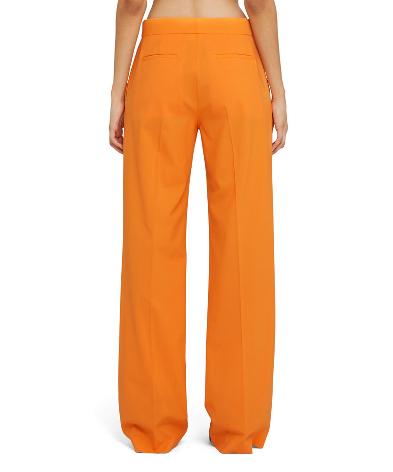 Lightweight wool tailored pants with straight legs - 1